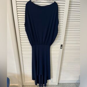 Unaluna Elegant Navy Blue Women's Dress